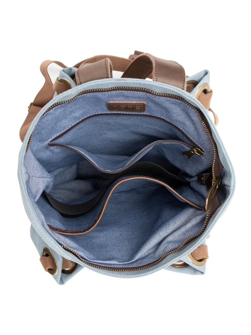 ZEDE Paris Pont-Des-Arts Olive Backpack Size Large